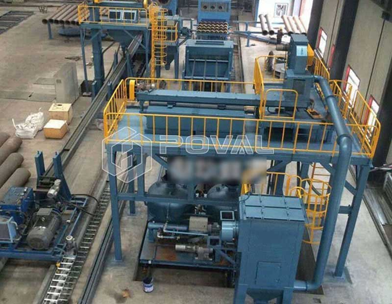 QG系列鋼管內(nèi)壁拋丸機(jī)