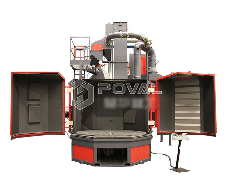 轉(zhuǎn)臺式強(qiáng)化、拋丸清理機(jī)